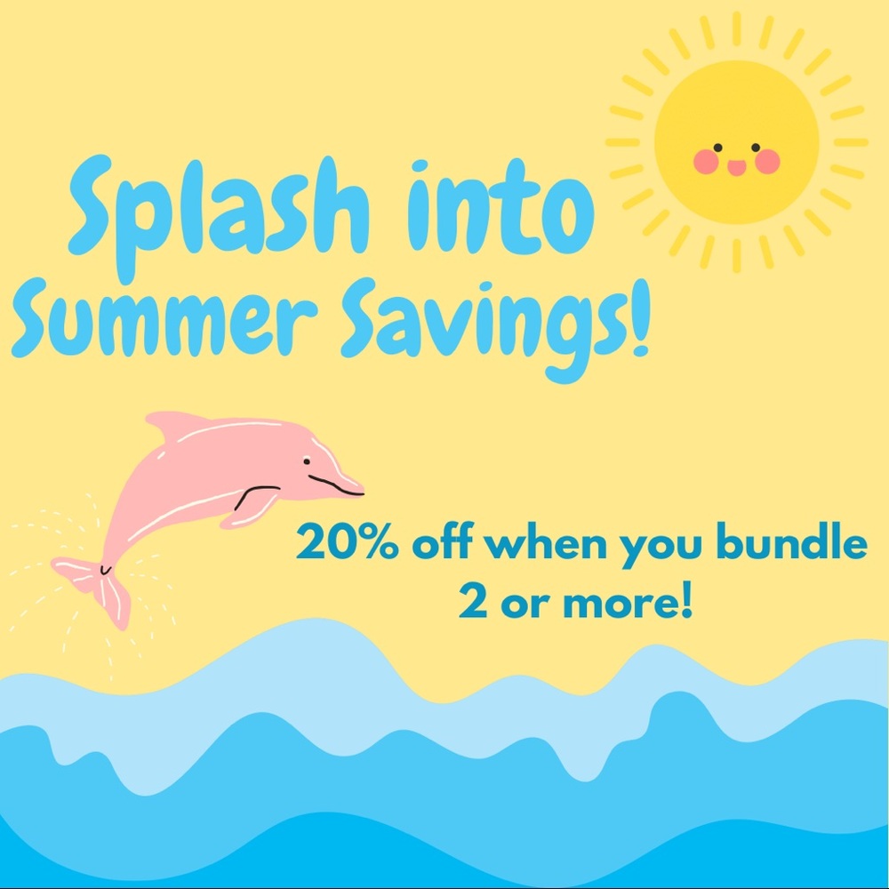 20% off 2+☀️Splash into Summer Savings!